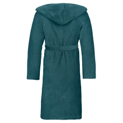 Халат велюровый Vossen Texas poseidon 5895 зеленый