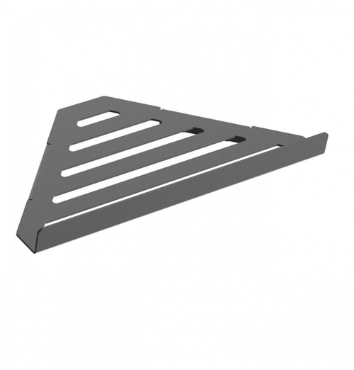 Полка для ванной угловая WONZON & WOGHAND, Темный графит (WW-6132-BGM)