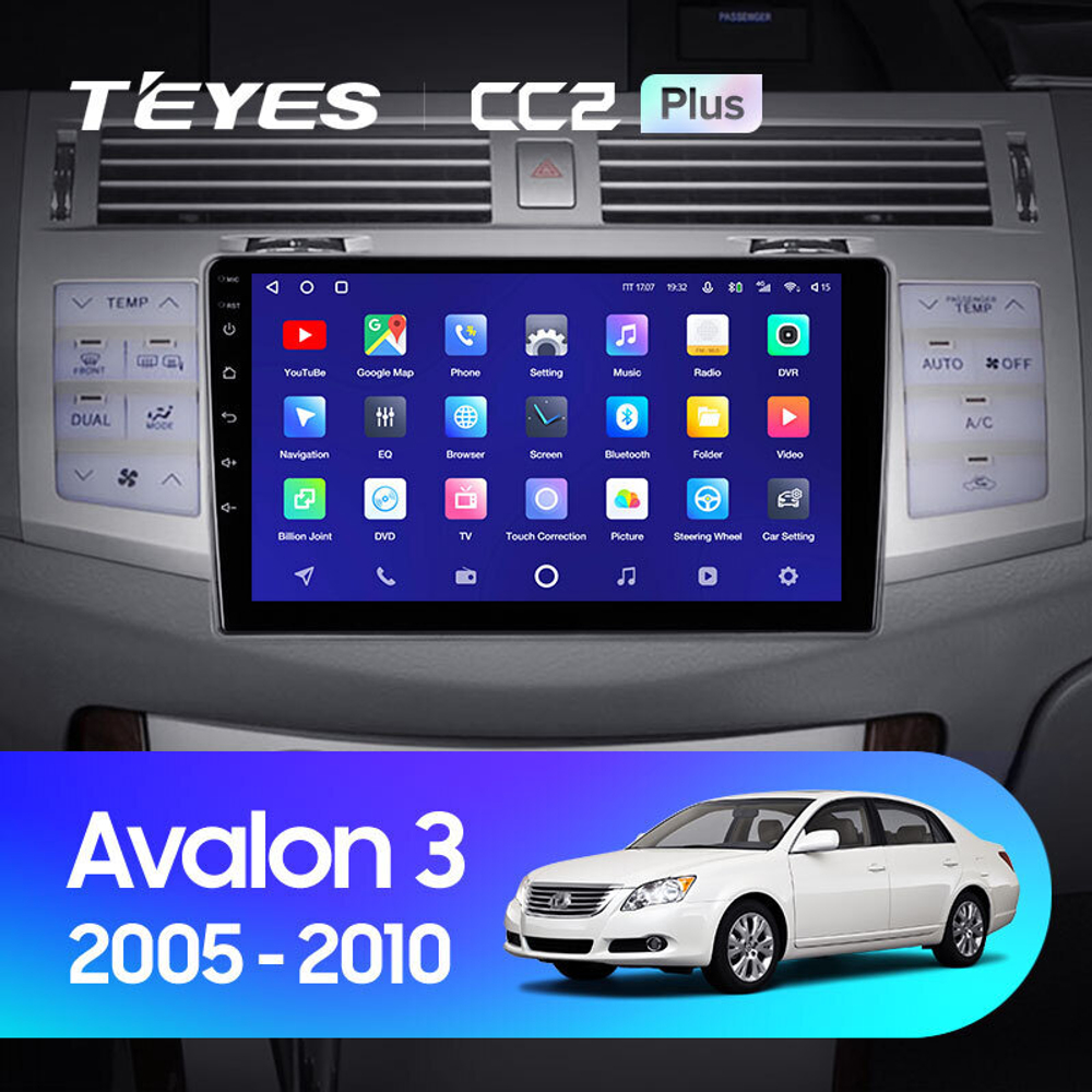 Teyes CC2 Plus 9" для Toyota Avalon 2005-2010