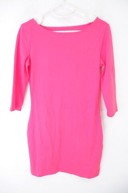 Платье Oodji ярко-розовое 44 размер