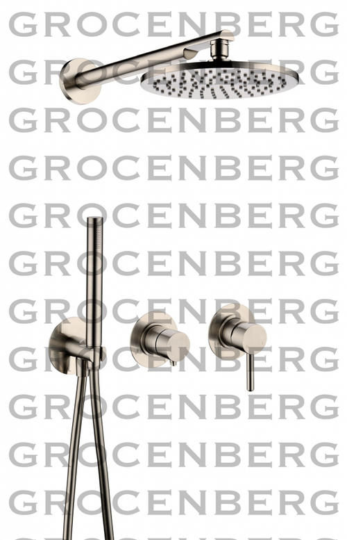 Душевой комплект Grocenberg GB5090NK Никель