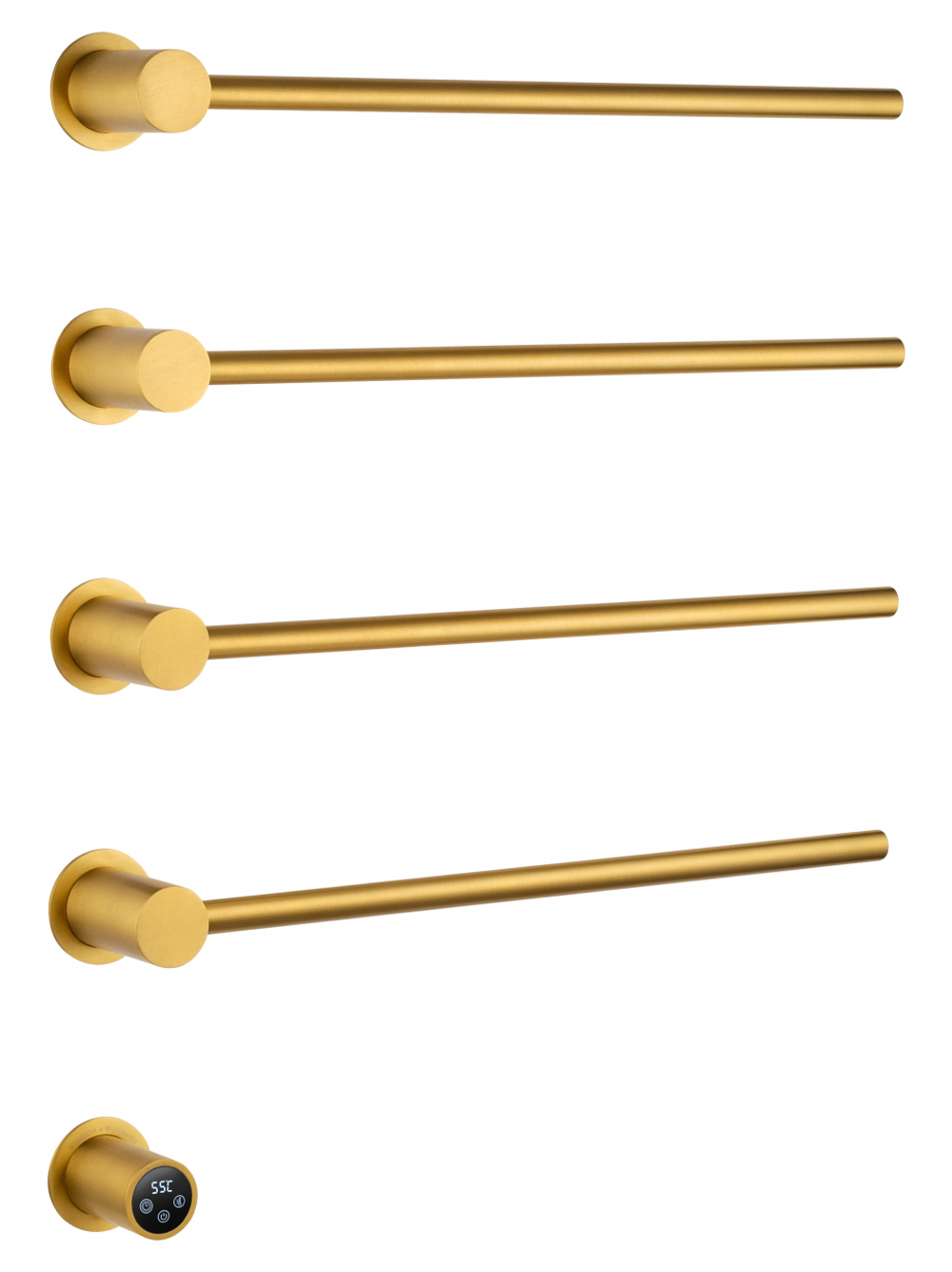 Полотенцесушитель электрический встраиваемый WONZON & WOGHAND HAMBURG, Золото (WW-AL314-G)