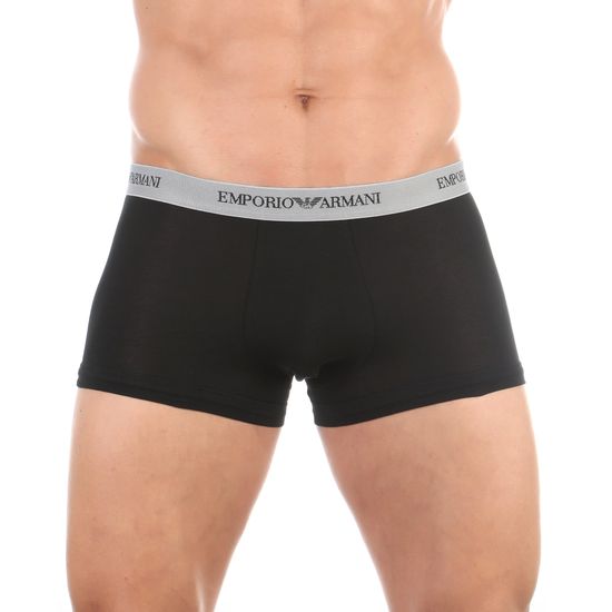 Набор мужских трусов боксеров 3в1 черные Emporio Armani 111357_CC717 00120