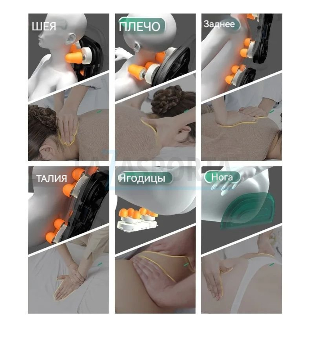 Массажное кресло UKLife Black