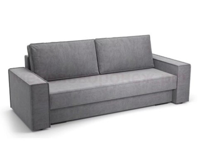 Диван-кровать ПРАГА ULTRA GREY серый (VIVALDI 7), 5 пакетов 2380х960х1020