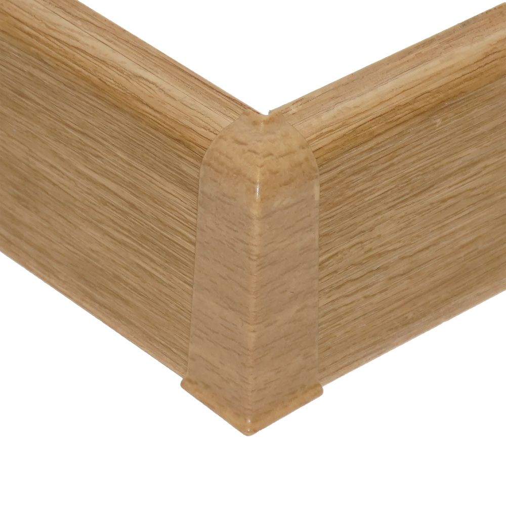 Угол наружный к плинтусу Arbiton VIGO 60 Дуб сиерра (2шт)