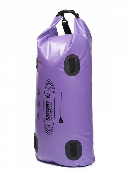 Гермо-Мешок-Рюкзак Sargan Саппер-50 2 лямки, крепления к сапборду 50 л фиолетовый
