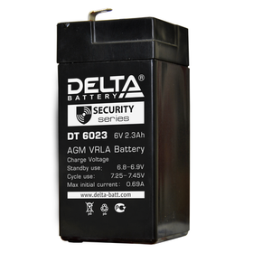 Аккумулятор DT 6023 DELTA 6В 2,3Ач