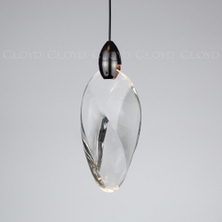 Подвесной светильник Cloyd GLOCK-A P1 / Ø8 см - черный (арт.11623)