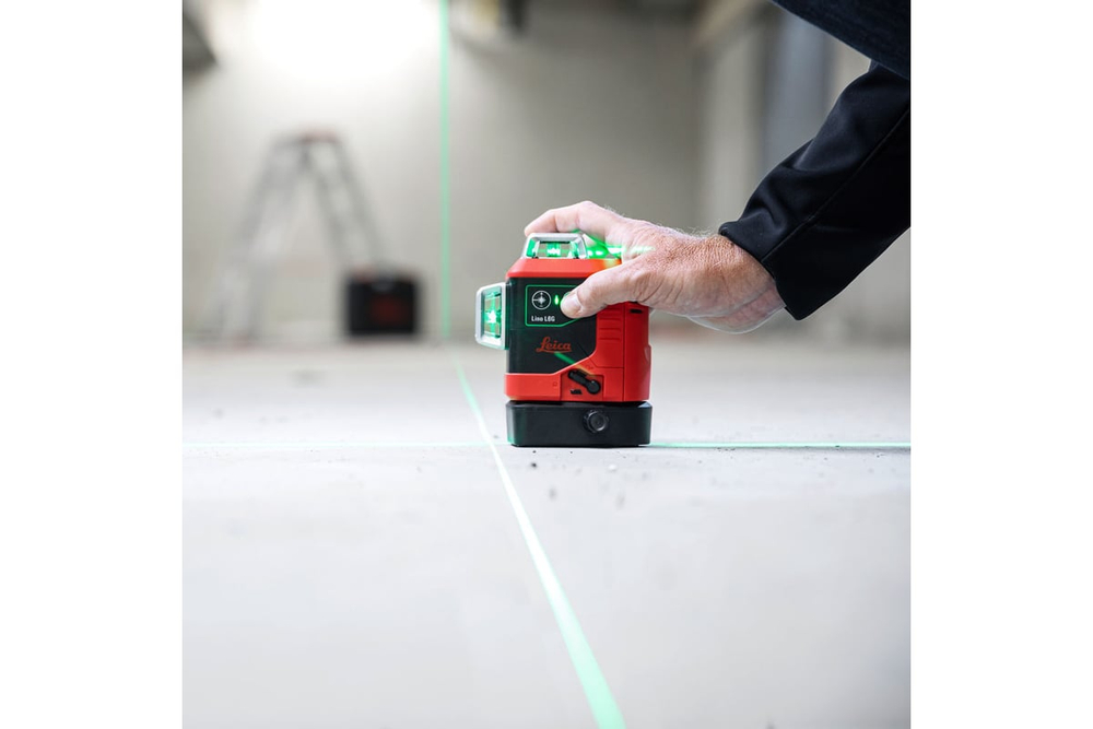 Нивелир лазерный Leica Lino L6Gs-1 (зеленый луч, в сумке)
