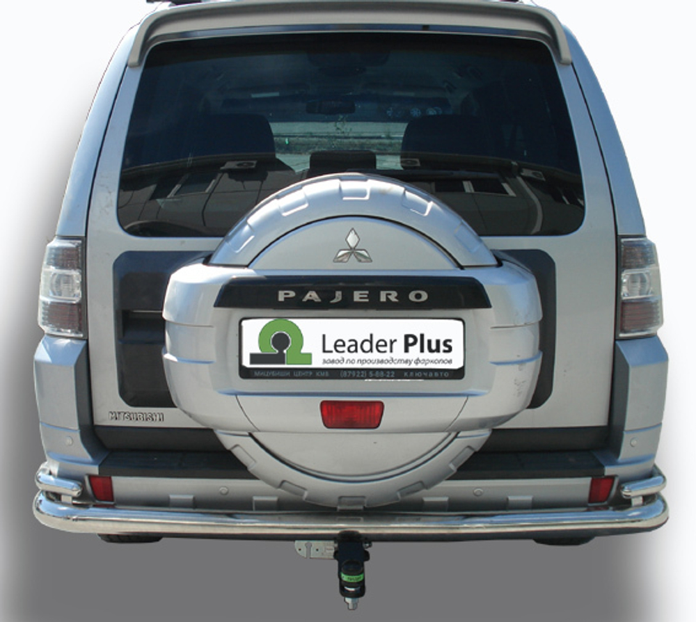 Фаркоп(прицепное) Лидер-Плюс для MITSUBISHI PAJERO 3,4 2000- (паспорт и сертификат в комплекте)(без электрики)M114-AE