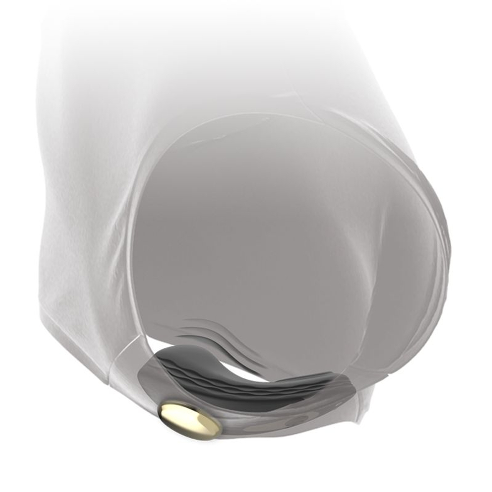 Вибратор в трусики Ibiza с пультом ДУ, черный, 8,5 см