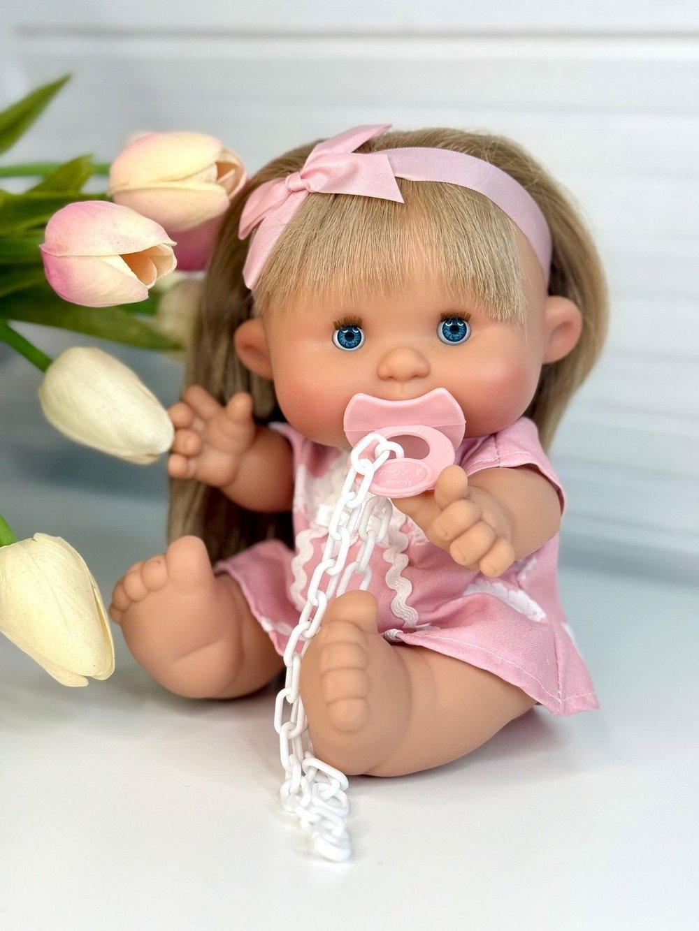 Пупс Nines 26см PEPOTE с закрывающими глазками (N804A2)