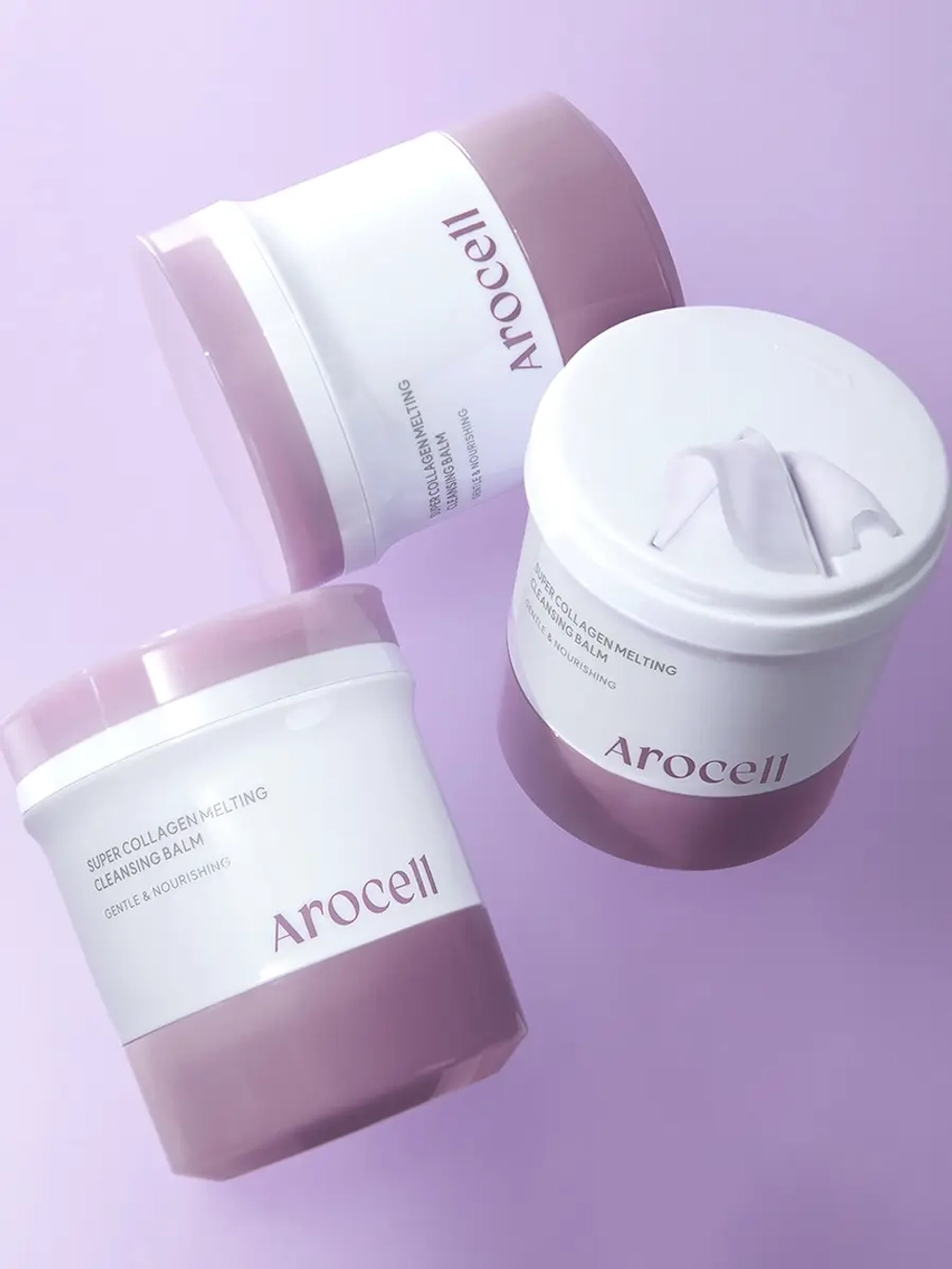 Arocell Гидрофильный бальзам с коллагеном и пептидами для глубокого очищения Super Collagen Melting Cleansing Balm 100 гр