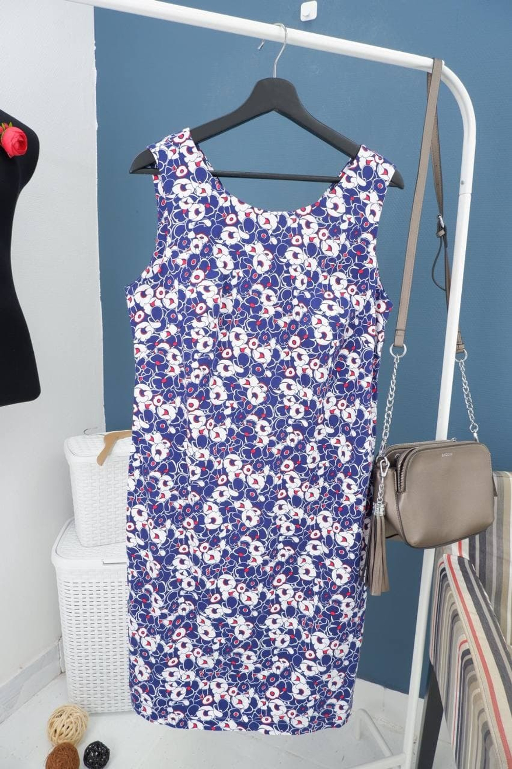 Платье DENIZA абстрактное 46 размер, новое