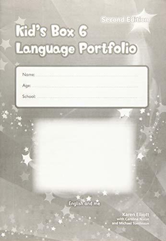 Kid&#39;s Box Second Edition 6 Language Portfolio