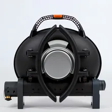 Портативный газовый гриль O-GRILL 500MT bicolor black-blue + адаптер А, 1 горелка