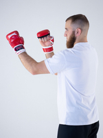 Перчатки для ММА тренировочные Reyvel (красный)