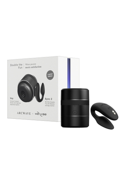Набор для пар Double the Fun: мастурбатор ARCwave Voy + вибратор We-Vibe Sync 2