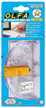 OLFA Mount Cutter, для резки под углом 45°, 20 мм, нож (OL-MC-45/2B)