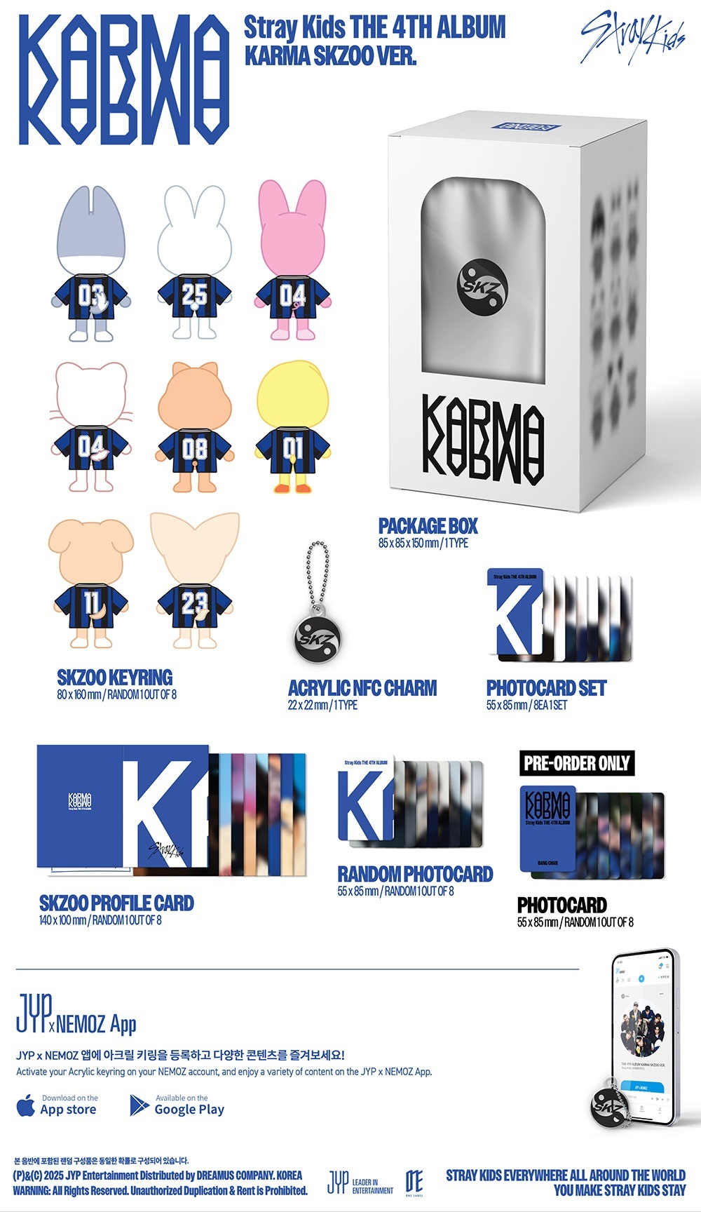 Альбом Stray Kids - KARMA (SKZOO VER.)