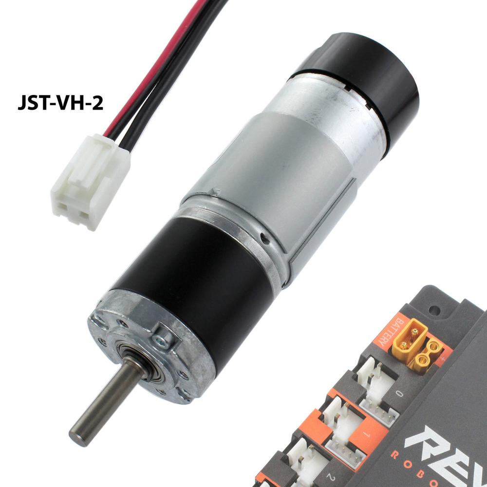 NeveRest Orbital Gearmotors
50.9 to 1 (~130 RPM)
JST-VH-2