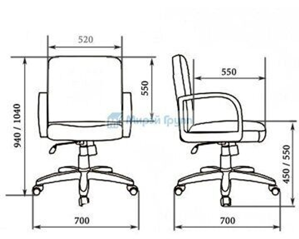 Кресло для руководителя BARBARA B