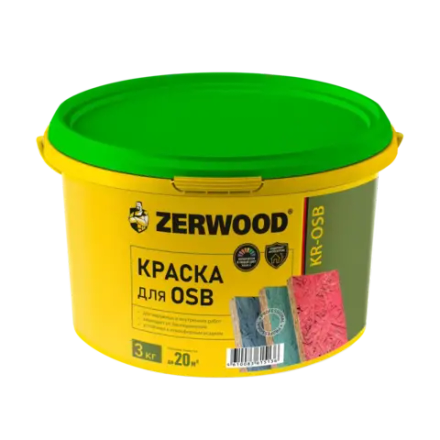 ZERWOOD KR-OSB  Краска для OSB 3кг (ИжСинтез)