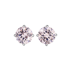 Серьги пусеты Pink M