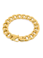 Мужской браслет из стали, панцирное плетение