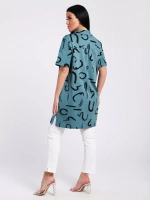 Туника-рубашка хлопок большие размеры