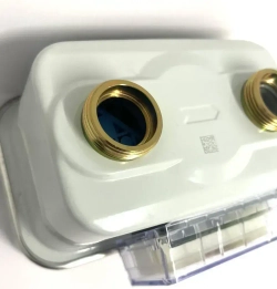 Бытовой диафрагменный счётчик газа ВК-G4 левый, поверка 2025 год