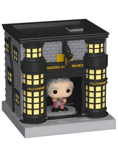 Фигурка Funko Bitty POP! Towns Harry Potter Garrick Ollivander and Ollivanders Wand Shop 83627 / Фигурка Битти ПОП! по мотивам вселенной "Гарри Поттер", Гаррик Олливандер