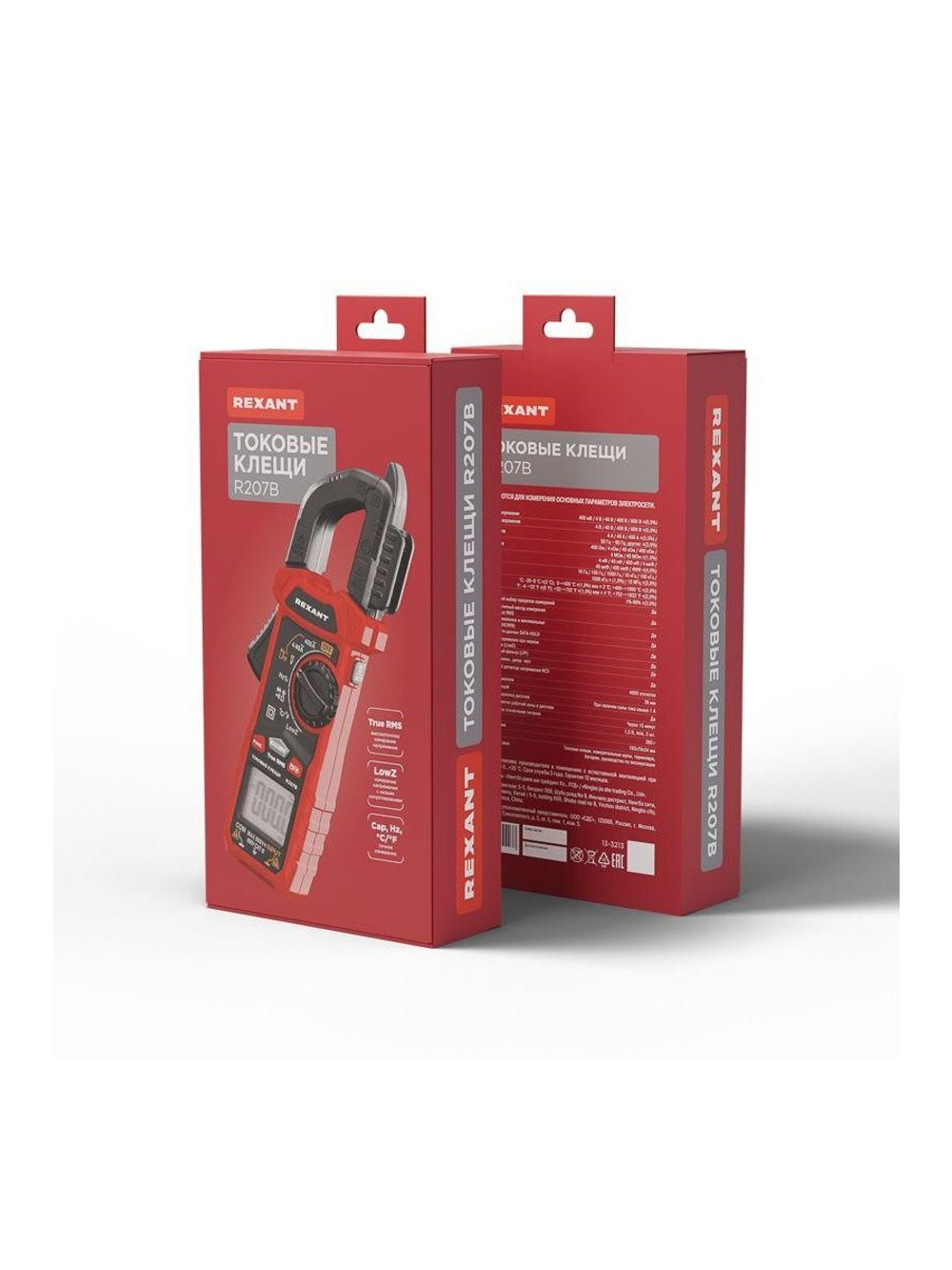 Клещи токовые R207B Rexant 13-3213