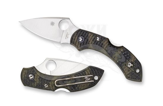 Складной нож Spyderco Dragonfly 28ZFPGR2 c клинком из стали VG-10, рукоять FRN