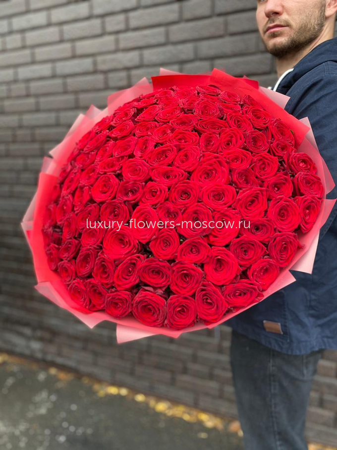 101 Красная роза