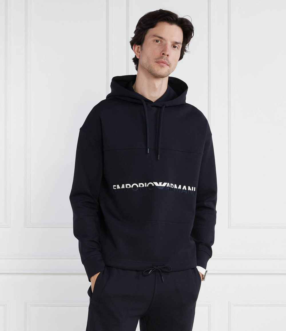 Худи Emporio Armani - темно-синий(6R1MCM 1JHSZ)