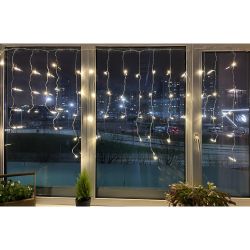 ENOB-2B ЭРА Гирлянда LED Бахрома 2м*1м теплый свет, 24V, IP44 | Гирлянды