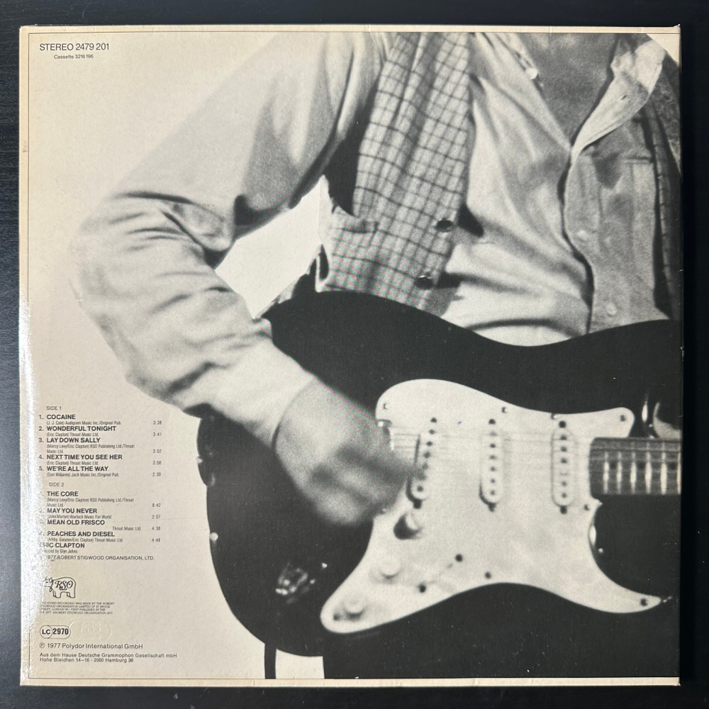 Eric Clapton ‎– Slowhand (Германия 1977г.)