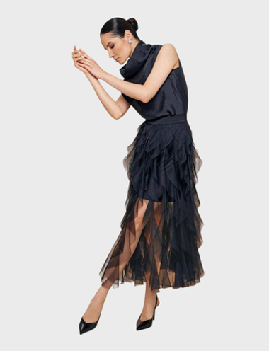 Блуза с топом NOCHE MIO