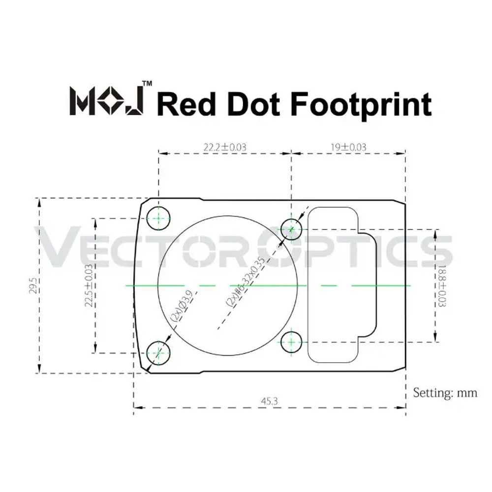 Прицел коллиматорный Vector Optics Frenzy-X 1x22x26, RD 3 MOA, AUT, MOJ (SCRD-37)