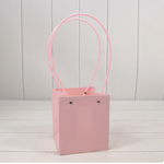 Пакет подарочный 15х13х13 Ваза для цветов (Розовый)