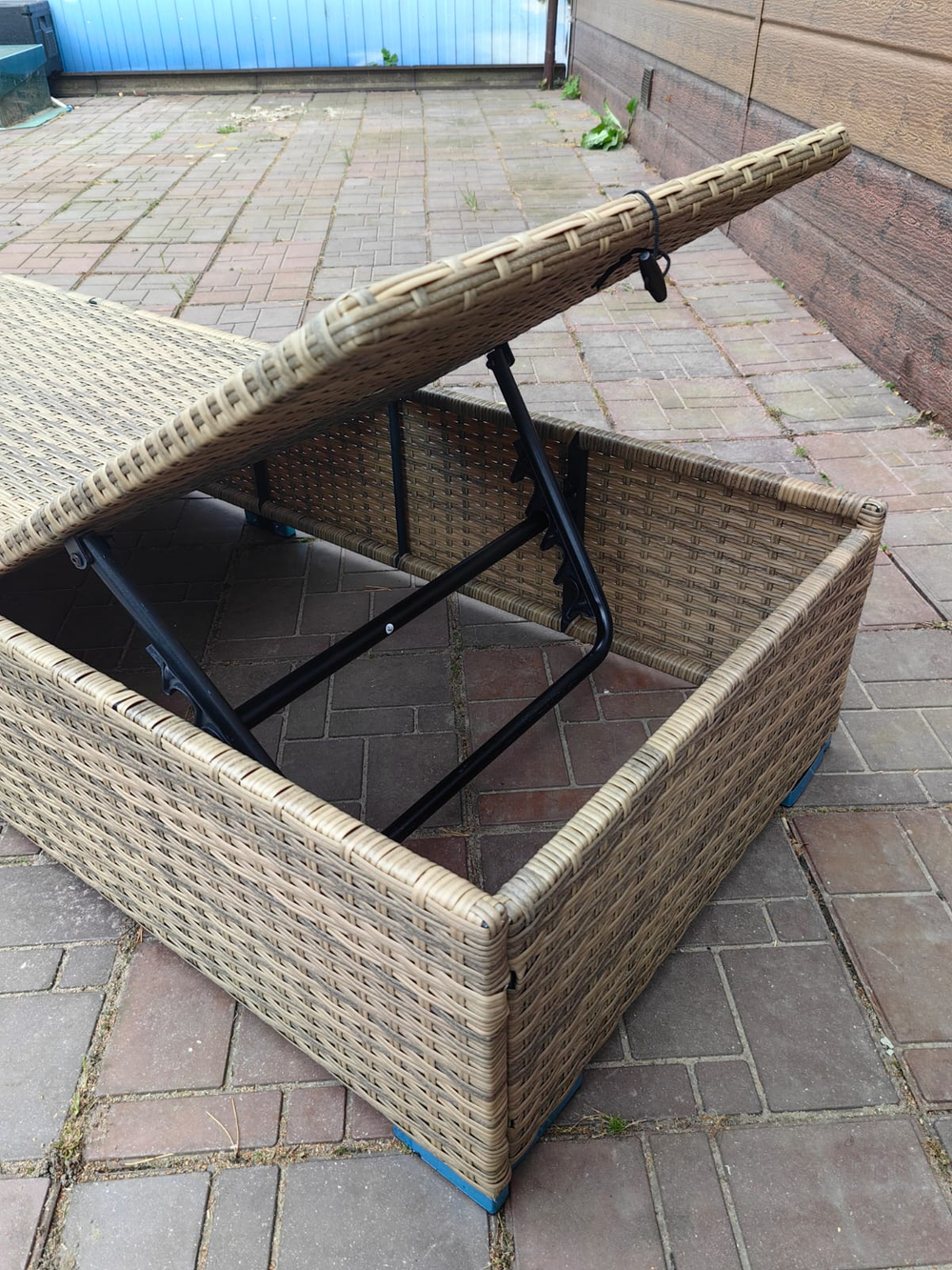 Шезлонг из искусственного ротанга Орландо цвет Greige