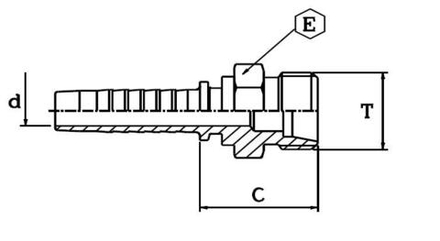 Фитинг DN 20 DKO-L (Ш) 30x2 22