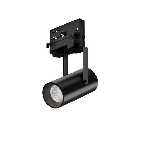 Трековый светодиодный светильник 6063 Focus CLIP TR4 (RAL9005/D75 — 3K/20W/23deg) 0721510