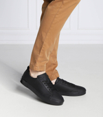 Кожаные кроссовки low top lace up Calvin Klein - черный(HM0HM00677)