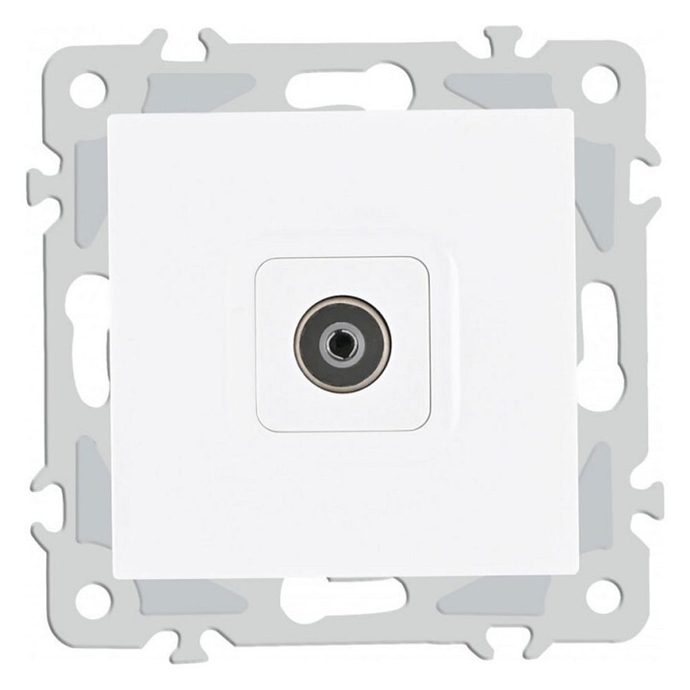 ТВ-розетка без рамки Arte Milano am-206 206.43-1.white