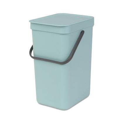 Ведро для мусора Brabantia Sort&Go мятное 12л