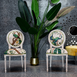 Стул Объект мечты Индокитайский зелёный павлин версия 2