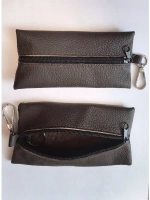 Ключница карманная из натуральной кожи